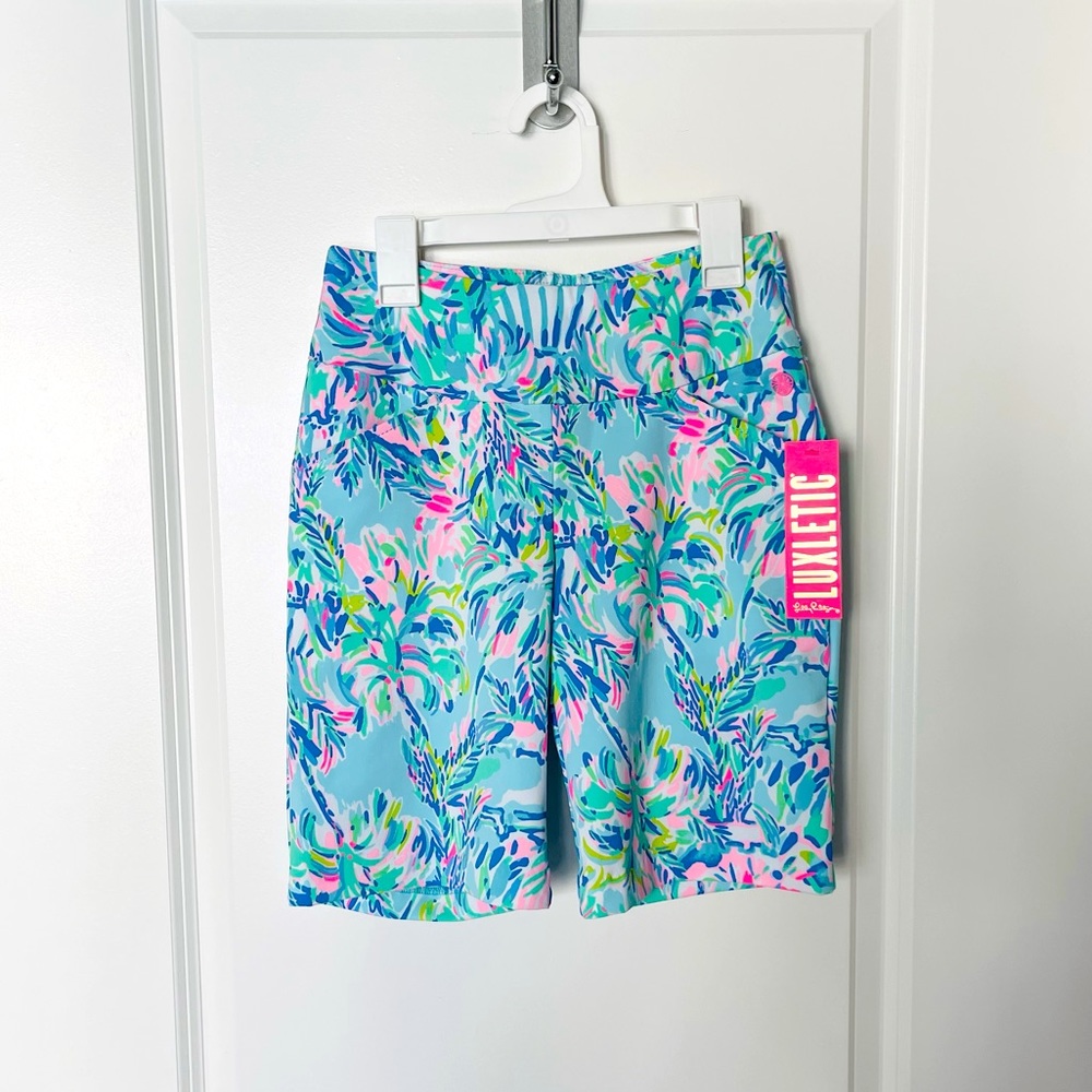 New! Women's Lilly Pulitzer Reid Shorts UPF 50+